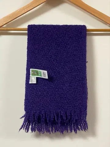 BRANIGAN WEAVERS 울 머플러 보라색