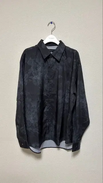 빅 실루엣 올 패턴 셔츠(셔츠/블라우스)