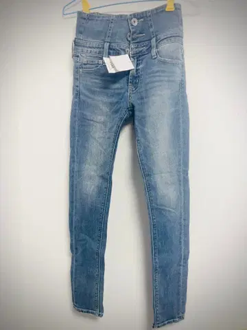 GYDA H/W 허리 크로스 스키니 데님 S