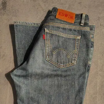 EDWIN 503 다크 인디고 밑단 폭 넓음