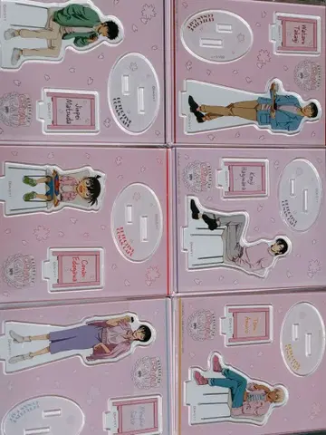 코난 카페 아크릴 스탠드 6종