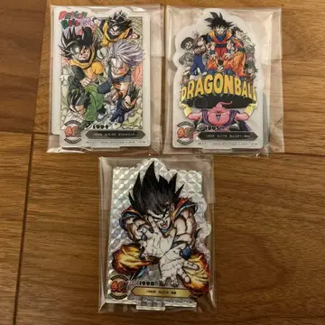 시크릿 드래곤볼 40주년 제일복권 F상 3개