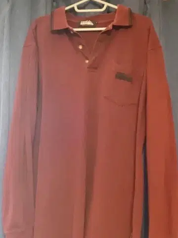 FIRST DOWN 긴팔 피케 셔츠 L