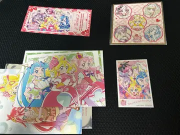 너와 아이돌 프리큐어 영화 특전 4종 세트