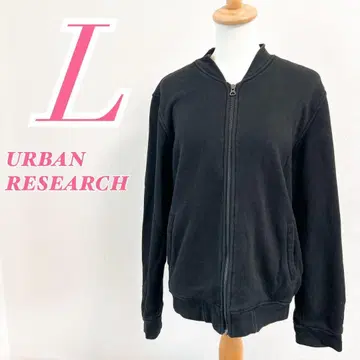 URBAN RESEARCH 블랙 L 사이즈 후드티 캐주얼 코디