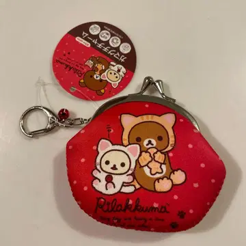 레어 리락쿠마 코리락쿠마 고양이 가마구치 키링 산엑스