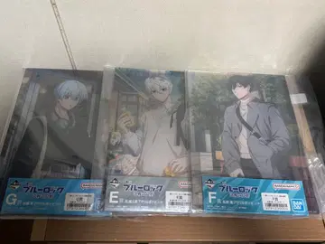 제일복권 블루 록 아크릴 보드 나기 세이시로 히오리 요우 이토시 린 세트