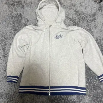 fubu 지퍼 후드티 그레이