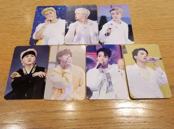 BTS MOVIE WEEKS 영화 입장객 특전 포토 카드 7장 묶음