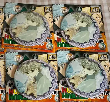 HUNTER x HUNTER 컬렉션 캔뱃지 키루아 헌터헌터 4개