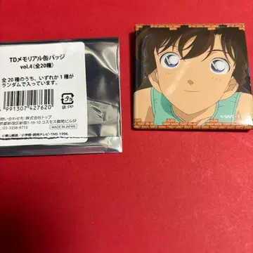 명탐정 코난 코난랜드 메모리얼 캔뱃지 모