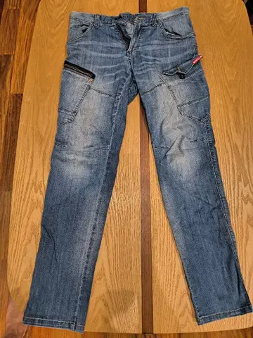 바틀 BURTLE 데님 팬츠 M과 L 사이즈 4개 세트 작업복!