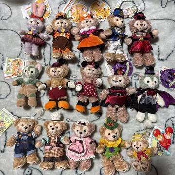 인형 배지 마스코트 더피 프렌즈 디즈니