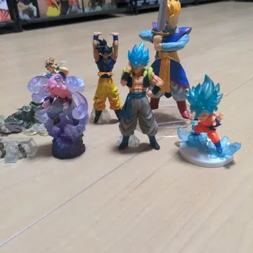 드래곤볼 피규어 세트 6체 HG UG 이매지네이션