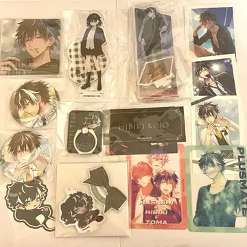 플러스메이트 쿠죠 히비키 아크릴 스탠드 폴라로이드 캔뱃지