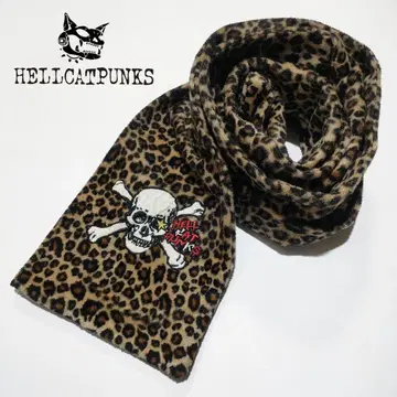 헬캣펑크 / 표범 무늬 머플러 / 익명 배송 / 무료배송