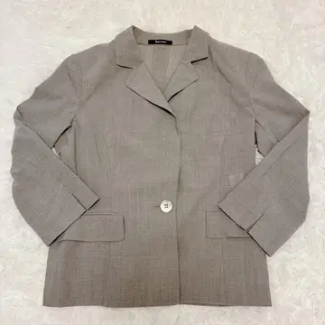 [ 미사용급 ] 아쿠아 스큐텀 테일러드 자켓 실크 울 그레이 S