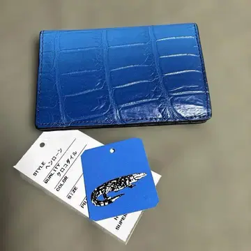 새상품! 악어 가죽 그라데이션의 예쁜 명함지갑 남녀 공용