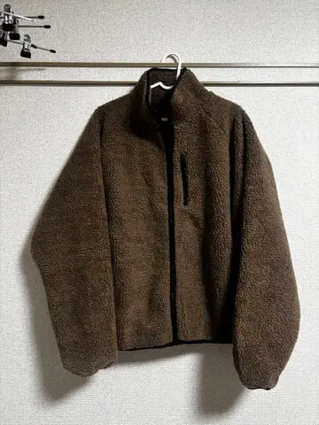 (NEVER) Acquiesce 플리스 자켓 M 브라운