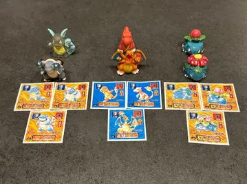 포켓몬 피규어 세트 삼인방 소프트 비닐