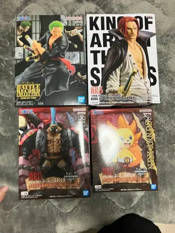 원피스 피규어 RED 조로 샹크스 프랭키 초파 모음