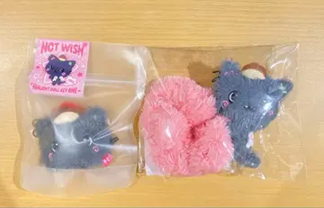 NCTWISH 리쿠 응원봉 스크런치 키링 세트