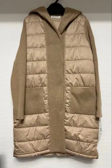 야마다야 메틀리제 MAITRESSE 다운 니트 코트 새상품