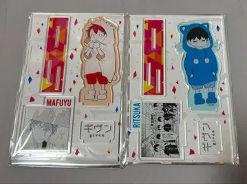 기븐 명장면 아크릴 스탠드 사토 마후유 카미노야마 릿카 2개 세트