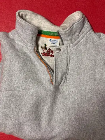 Sierra Designs 그레이 하프 지퍼 맨투맨