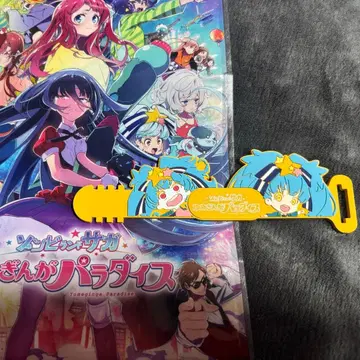 좀비 랜드 사가 유메긴가 파라다이스 팝콘 고무 타이 호시카와 릴리