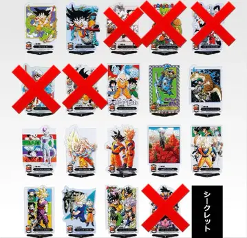 드래곤볼 40th 제일복권 F상 아클렉트 14종 세트