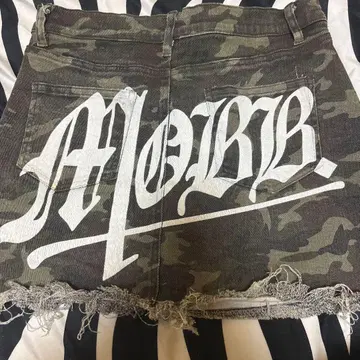 MOBB 카모 패턴 숏팬츠 M