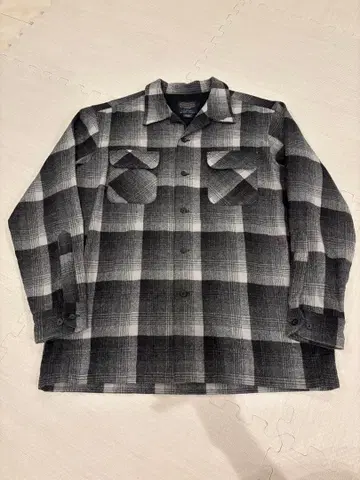 PENDLETON 보드 셔츠 옴브레 체크