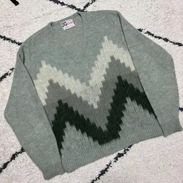 60s YOUNG BREED by REVERE 모헤어 니트 커트 코베인