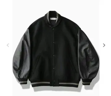 정가 이하 최종 가격 그라프 페이퍼 바시티 자켓 블랙 사이즈 2