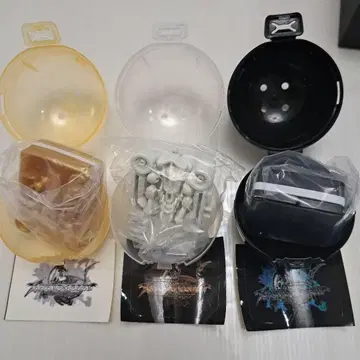 캡슐 토이 피규어 부품 세트