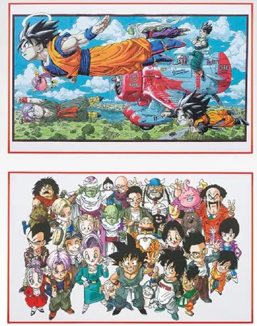 제일복권 DRAGON BALL 40th C상 비주얼 보드 전 2종