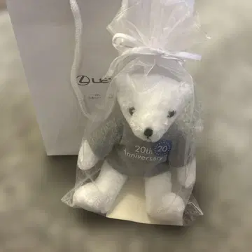 렉서스 20주년 미니 테디베어