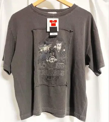 [ 미사용 ] 나이트메어 비포 크리스마스 T셔츠 L 사이즈 아베일