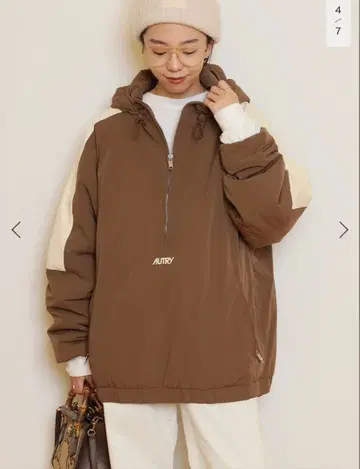 MUSE [ AUTRY/오토리 ] 아노락 후드티