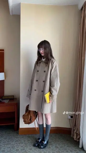 트렌치코트 베이지