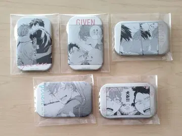 기븐전 ENCORE 최애 커플 캔뱃지 컬렉션 캔뱃지 리츠카 마후유