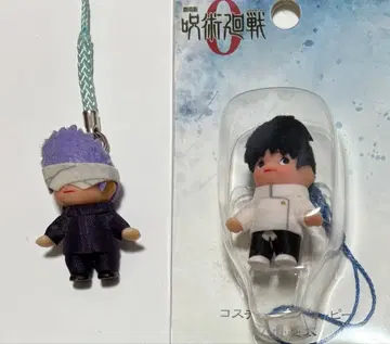 주술회전0 고죠 사토루 오카츠 유타 큐피 마스코트 2종 세트