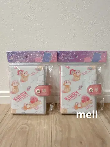 커비 씰 바인더 2점