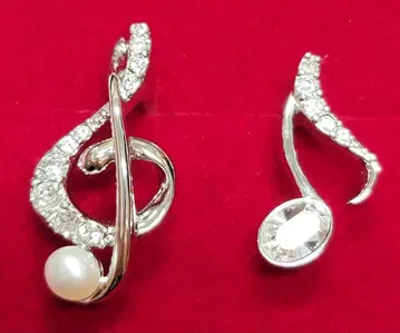 반돔 부티크 핑 브로치 음표 새상품