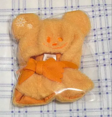 디즈니 스토어 시크릿 판초 판초 미키 유니 베어 오렌지