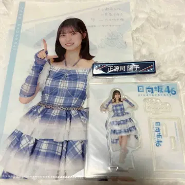 히나타복권 쇼겐지 요코 아크릴 스탠드 클리어 파일 케이블 클립