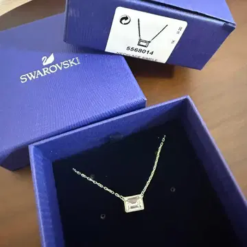 SWAROVSKI 목걸이 심플 크리스탈 테니스 목걸이