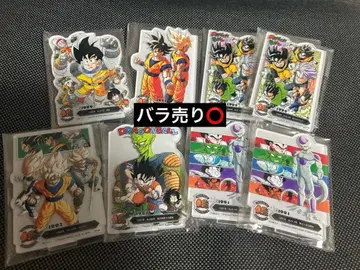 드래곤볼 제일복권 40th F상 아크릴 스탠드 6종 (8점) 세트