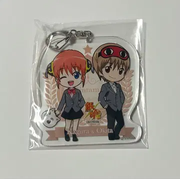 은혼 오키타 소고 카구라 캐릭터 팝업 스토어 아크릴 키링